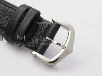 Tank Louis Ladies 22mm SS/Crystal 8848F 1:1 Best Edition White Dial on Black Leather Strap Ronda Quartz