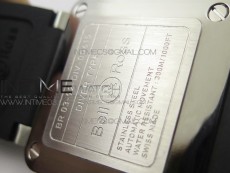 BR 03-92 Diver SS Black Dial on Rubber Strap MIYOTA 9015 (Free Leather)