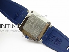 BR 03-92 Diver SS OXF 1:1 Best Edition Blue Dial on Rubber Strap MIYOTA 9015 (Free Leather)