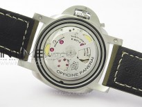 PAM 1314 TTF 1:1 Best Edition White Dial on Gray Asso Strap P.9010