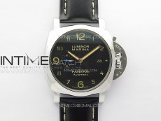 PAM1359 W TTF 1:1 Best Edition on Black Leather Strap P9010