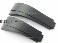 Yacht-Master 126655 3EF 1:1 Best Edition 3D Black Ceramic Bezel on Black Rubber Strap VR3235