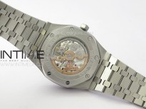 Royal Oak 41mm Complicated 26574 SS APSF 1:1 Best Edition Red Dial on SS Bracelet A5134 (CHS) V2