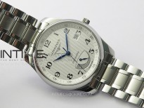 Master Power Reserve SS APSF 1:1 Best Edition White Dial on SS Bracelet AL602