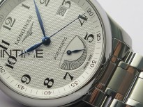 Master Power Reserve SS APSF 1:1 Best Edition White Dial on SS Bracelet AL602