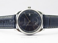 Master Power Reserve SS APSF 1:1 Best Edition Blue Dial on Blue Leather Strap AL602