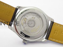 Master Power Reserve SS APSF 1:1 Best Edition White Dial on Brown Leather Strap AL602