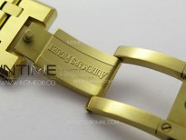 Royal Oak 41mm Complicated 26574 YG APSF1:1 Best Edition Blue Dial on YG Bracelet A5134