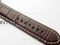 PAM177 Titanium HW 1:1 Best Edition on Black Leather Strap A6794