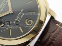 PAM511 RG HWF 1:1 Best Edition on Brown Leather strap P5000