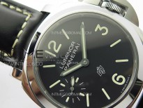 PAM1084 T HWF 1:1 Best Edition on Black Leather Strap A6497