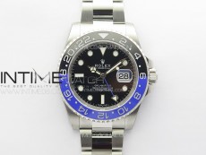 GMT-Master II 116710 BLNR Black/Blue Ceramic 904L Steel APSF 1:1 Best Edition VR3186 CHS