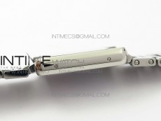 Tank Solo Ladies 25mm SS K11F 1:1 Best Edition White Dial on SS Bracelet Ronda Quartz