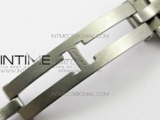 Tank Solo Ladies 25mm SS Diamond Bezel K11F 1:1 Best Edition White Dial on SS Bracelet Ronda Quartz