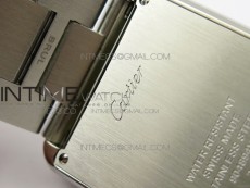 Tank Solo Ladies 28mm SS Diamond Bezel K11F 1:1 Best Edition White Dial on SS Bracelet Ronda Quartz