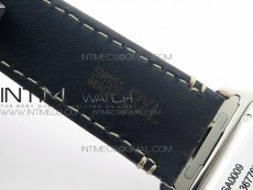 Santos de Cartier Large 2018 KOR 1:1 Best Edition YG Bezel White Dial on Brown Leather Strap MIYOTA 9015