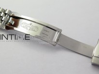 DateJust 41 126334 Clean 1:1 Best Edition 904L Steel Silver Stick Dial on Jubilee Bracelet VR3235