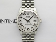 DateJust 31mm 178271 SS APSF Best Edition White Dial Roman Markers on Jubilee Bracelet A2824