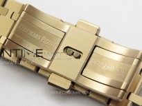 Royal Oak 41mm Openworked 15407 RG APSF 1:1 Best Edition on RG Bracelet A3132