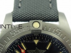 AVENGER BLACKBIRD V17311 Ti DLC 1:1 Best Edition Black Dial on Nylon Strap A2824