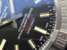 AVENGER BLACKBIRD V17311 Ti DLC 1:1 Best Edition Black Dial on Nylon Strap A2824
