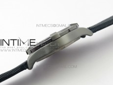 AVENGER BLACKBIRD V17311 Ti DLC 1:1 Best Edition Black Dial on Nylon Strap A2824