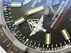 AVENGER V17310 Ti DLC 1:1 Best Edition Black Dial Pathfinders First In on Nylon Strap A2824