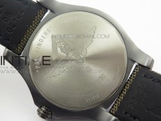 AVENGER V17310 Ti DLC 1:1 Best Edition Black Dial Pathfinders First In on Nylon Strap A2824
