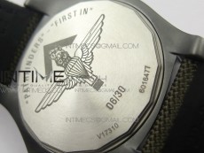 AVENGER V17310 Ti DLC 1:1 Best Edition Black Dial Pathfinders First In on Nylon Strap A2824