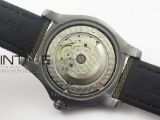 AVENGER V17310 Ti DLC 1:1 Best Edition Black Dial Pathfinders First In on Nylon Strap A2824