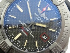 AVENGER BLACKBIRD V17311 Ti DLC 1:1 Best Edition Black CF Dial on Nylon Strap A2824