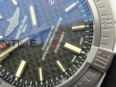 AVENGER BLACKBIRD V17311 Ti DLC 1:1 Best Edition Black CF Dial on Nylon Strap A2824