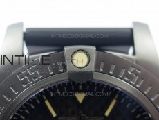 AVENGER BLACKBIRD V17311 Ti DLC 1:1 Best Edition Black CF Dial on Nylon Strap A2824