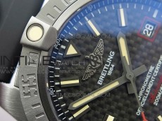 AVENGER BLACKBIRD V17311 Ti DLC 1:1 Best Edition Black CF Dial on Nylon Strap A2824