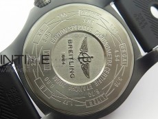 AVENGER BLACKBIRD V17311 Ti DLC 1:1 Best Edition Black CF Dial on Nylon Strap A2824