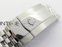 DateJust 41 126334 ZF 1:1 Best Edition 904L Steel Gray Dial Roman Marker on Jubilee Bracelet A2824