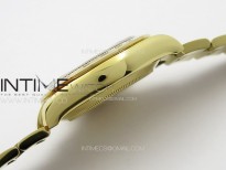 Daytona 116508 YG APSF Green Dial Sticks Markers On YG Bracelet Slim A7750 (same thickness as gen)