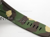 Royal Oak Offshore ‘Combat’ 44mm APSF 1:1 Best Edition Green Ceramic Bezel on Camo Rubber Strap A3126