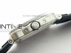 BR 03-92 Diver SS/SS Bezel Black Dial on Rubber Strap MIYOTA 9015 (Free Leather strap)