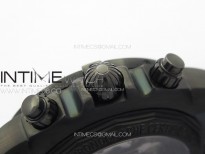 Chronomat 44mm Blacksteel V9F 1:1 Special Edition Black Dial on Black Rubber Strap