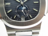 Nautilus 5726 Full Function SS PPF 1:1 Best Edition Blue Dial on SS Bracelet PPF324
