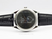 Annual Calendar Moonphase 5396 SS PPF 1:1 Best Edition Gray Dial on Black Leather Strap PPF324