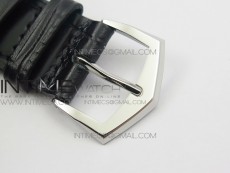 Calatrava 5296G SS ZF 1:1 Best Edition Ivory Dial On Black Leather Strap 324CS (Free box)