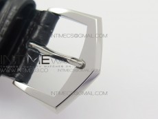 Calatrava 5296G SS ZF 1:1 Best Edition Ivory Dial On Black Leather Strap 324CS (Free box)