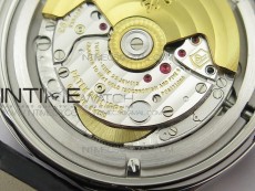 Calatrava 5296G SS ZF 1:1 Best Edition Ivory Dial On Black Leather Strap 324CS (Free box)