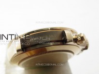 Daytona 116506 RG APSF Black Dial Crytals Markers On RG Bracelet Slim A7750 (same thickness as gen)