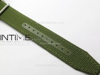 Pilot Mark SS M+ 1:1 Best Edition Black Dial on Green Nylon Strap A2892 to Cal.35111