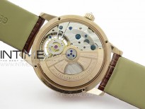 Rendez-Vous Tourbillon RG RMSF Best Edition White Dial on Brown Leather Strap