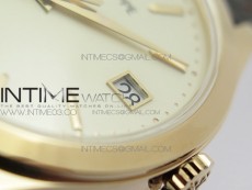 Calatrava 5296R RG ZF 1:1 Best Edition Ivory Dial On Brown Leather Strap 324CS (Free box)