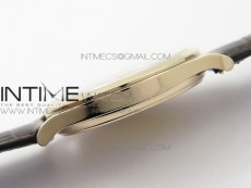 Calatrava 5296R RG ZF 1:1 Best Edition Ivory Dial On Brown Leather Strap 324CS (Free box)